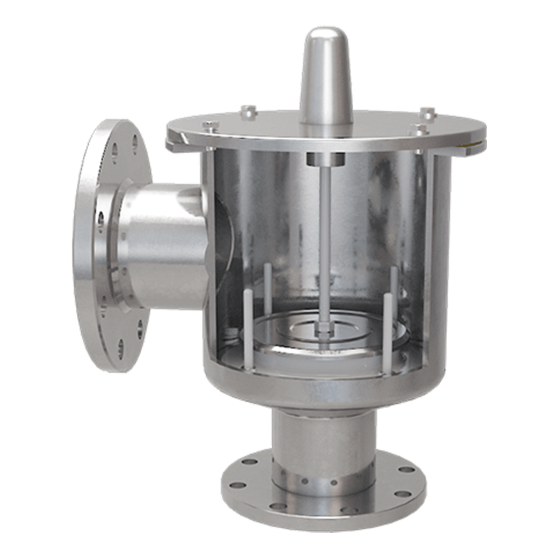 Pressure Relief Valve Top mounted, pipe-away, weight loaded 11