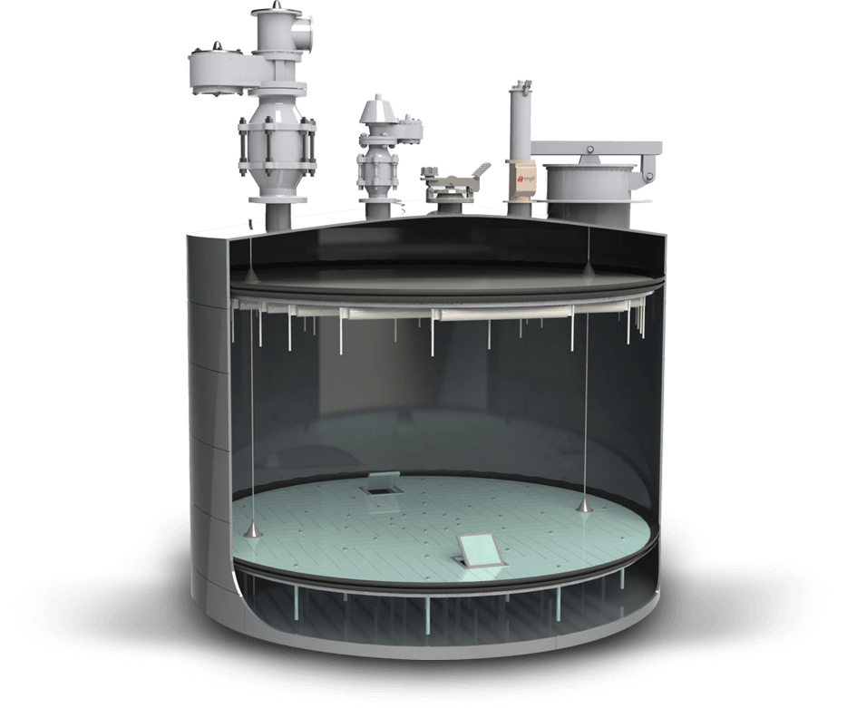 Reliable Storage Tank Solutions with Äager GmbH's Aluminum Dome