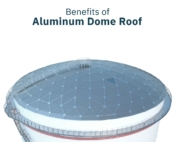 Storagetech  Self-Supported Lightweight Storage Tank Roofs with Aluminum  Geodesic Dome Roofs 