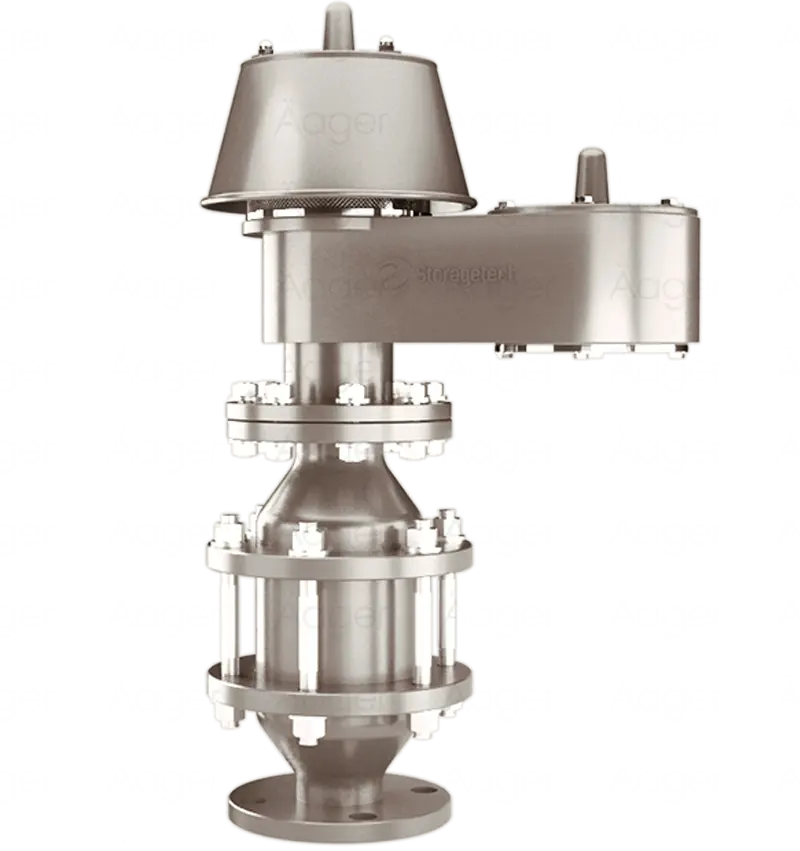 Pressure Vacuum Relief Valve with Flame Arrestor Model 330 12