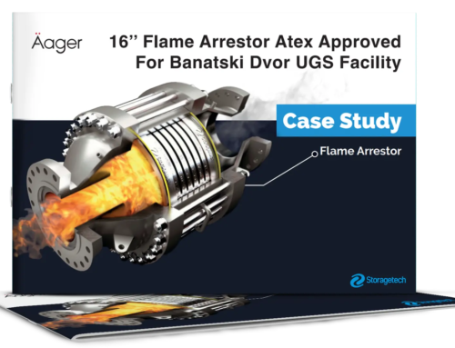 16″ Flame arrestor Atex Approved For Banatski Dvor UGS Facility