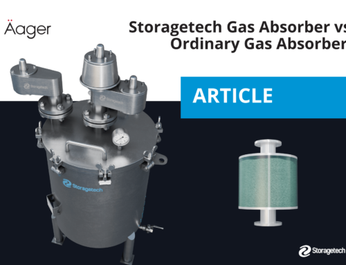 Storagetech Gas Absorber vs. Ordinary Gas Absorbers