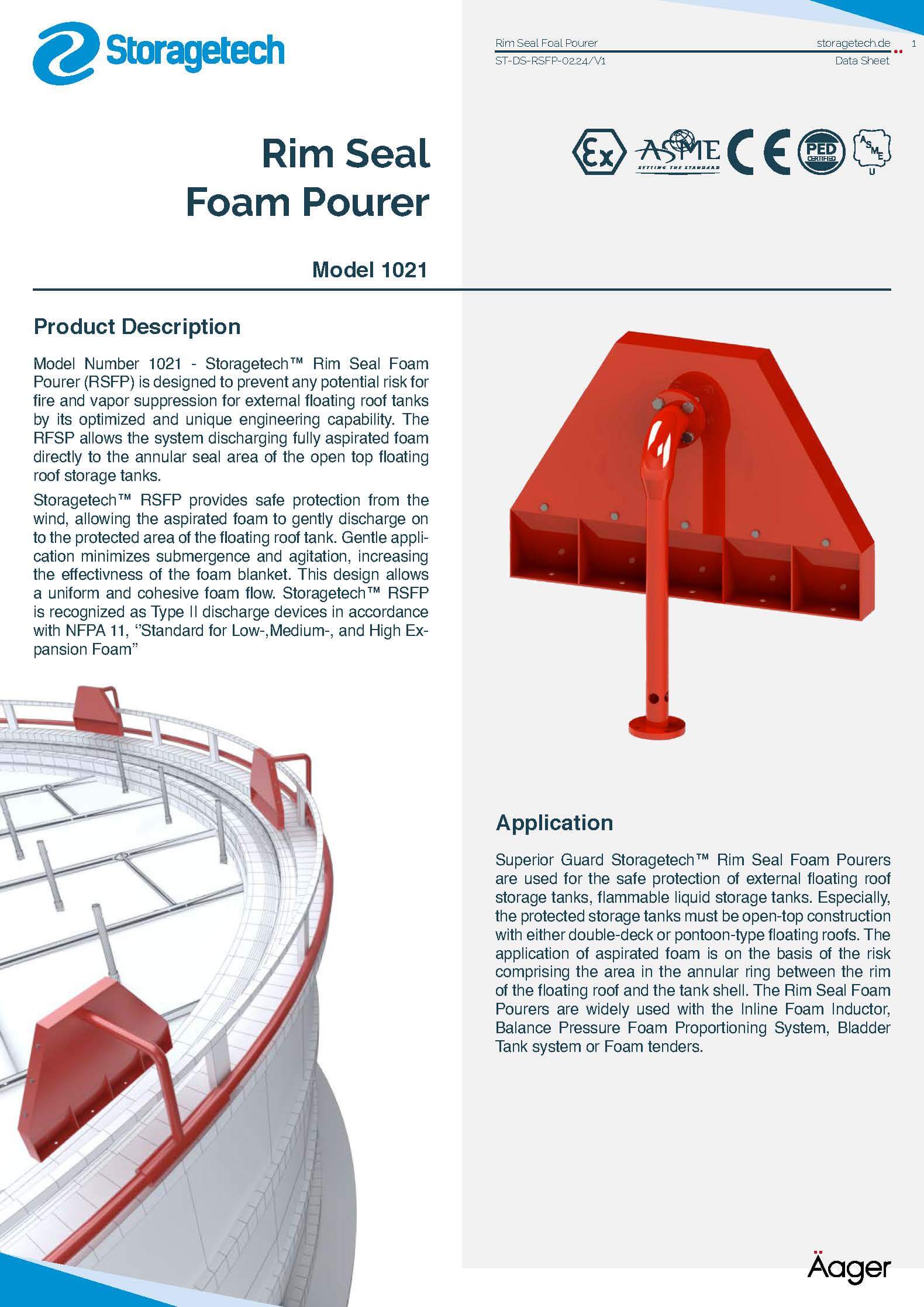 Rim Seal Foam Pourer 15