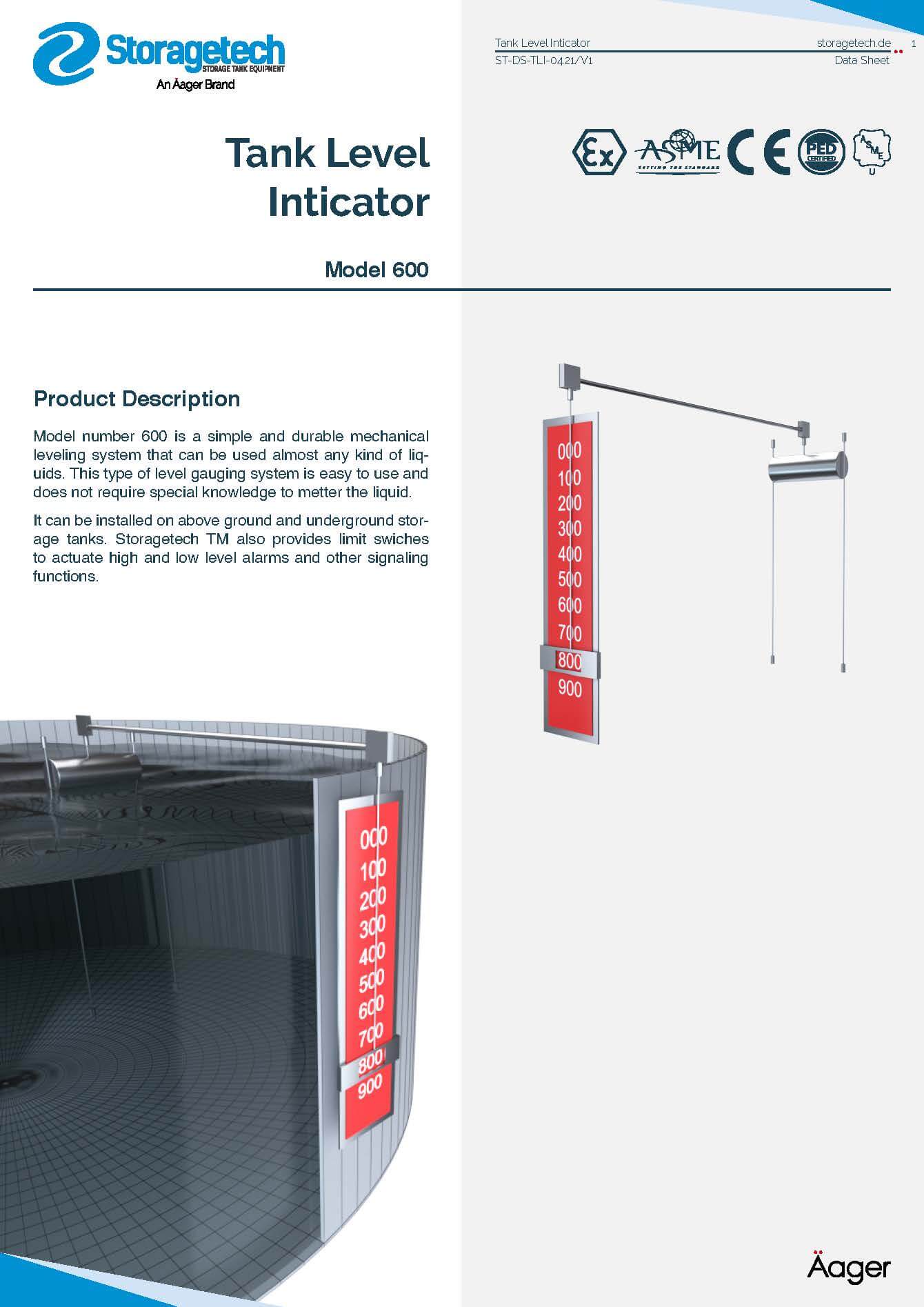 Tank Liquid Level Indicator 15