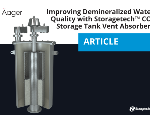 Improving Demineralized Water Quality with Storagetech™ CO₂ Storage Tank Vent Absorbers