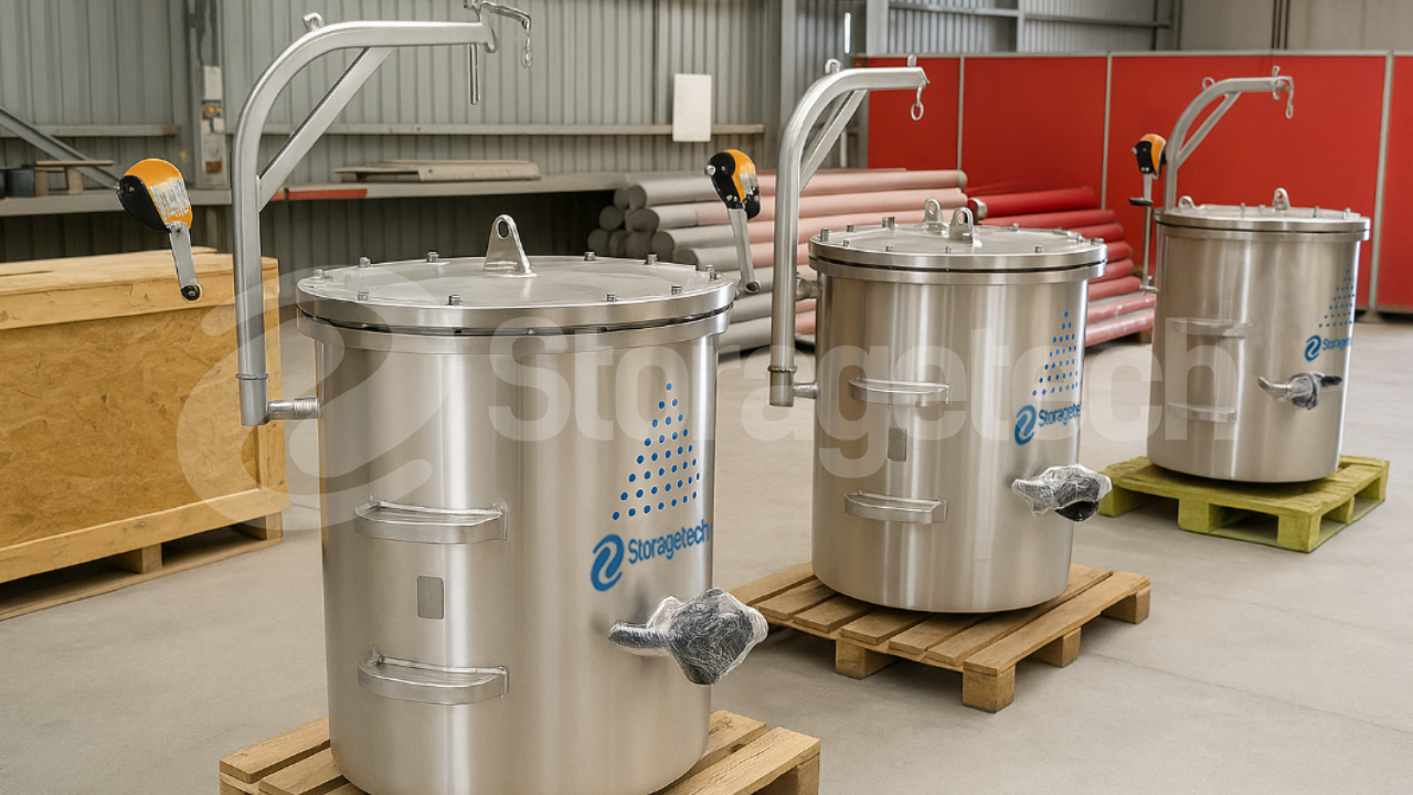 We’ve delivered these stainless steel CO₂ Absorber Units to a major European energy project. 10