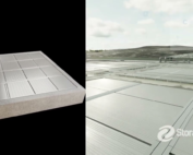 Тип понтона Внутренняя плавающая крыша 13 Aluminum Flat Cover Roof Systems