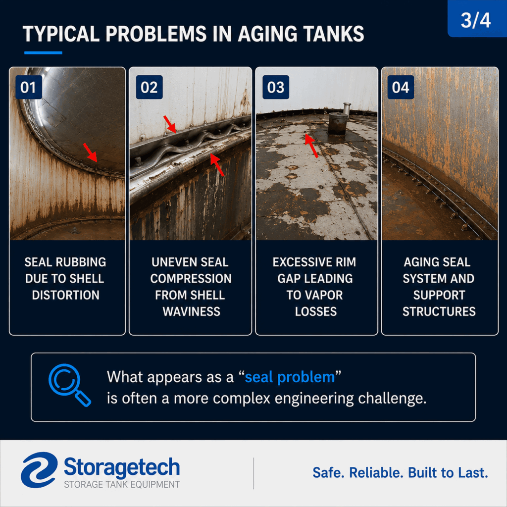 Extending the Life of Existing Storage Tanks Through Engineered IFR & EFR Seal Retrofit Solutions 12 Extending the Life of Existing Storage Tanks Through Engineered IFR & EFR Seal Retrofit Solutions 12