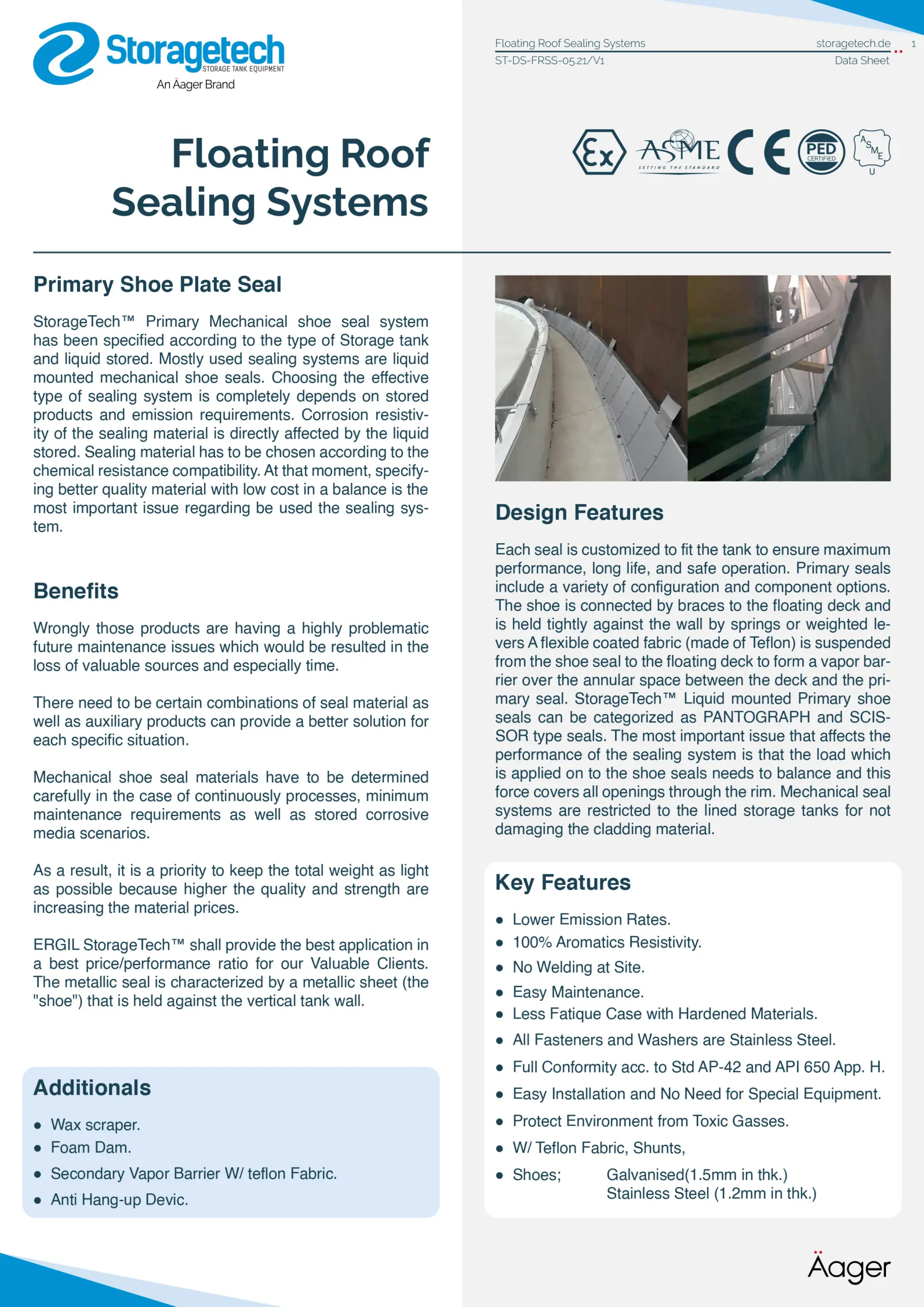 Secondary Compression Plate Mechanical Seal 11 Secondary Compression Plate Mechanical Seal 11