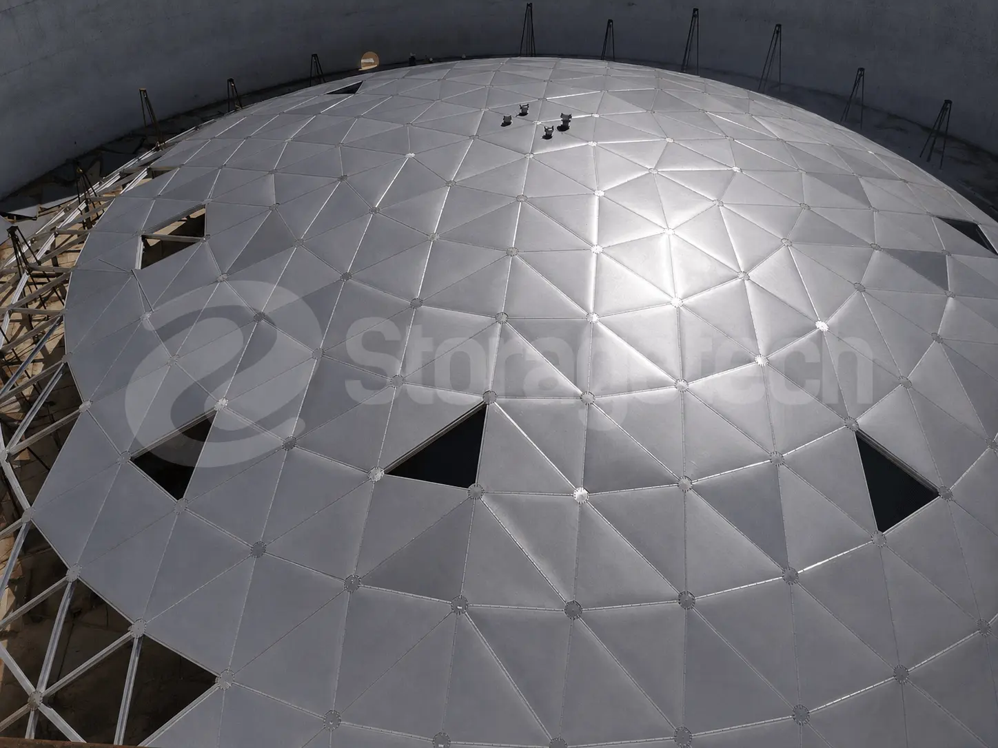 ERGIL Completes Major Aluminium Dome and Full-Contact Floating Roof Project in Kenya 12