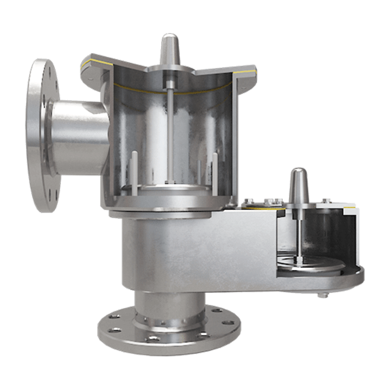 Pressure Vacuum Relief Valve Top mounted, pipe-away, weight-loaded 11
