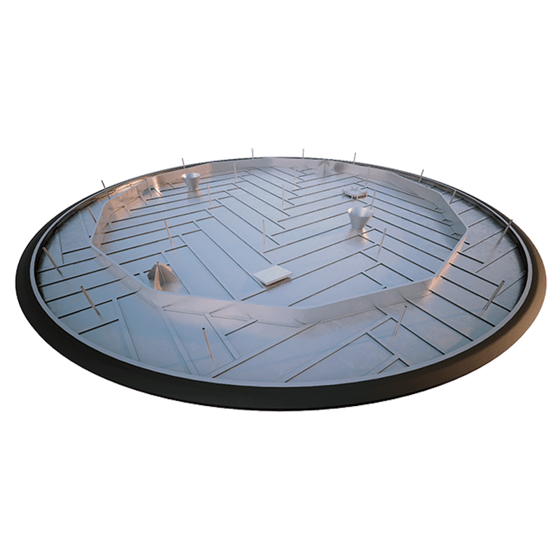 Full Contact Closed-Cell Polyurethane Module Core Internal Floating Roof 11